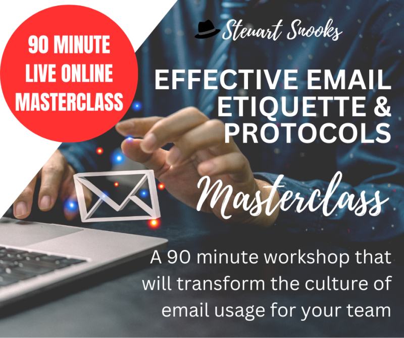 Effective Email Etiquette & Protocols Masterclass - July 2025